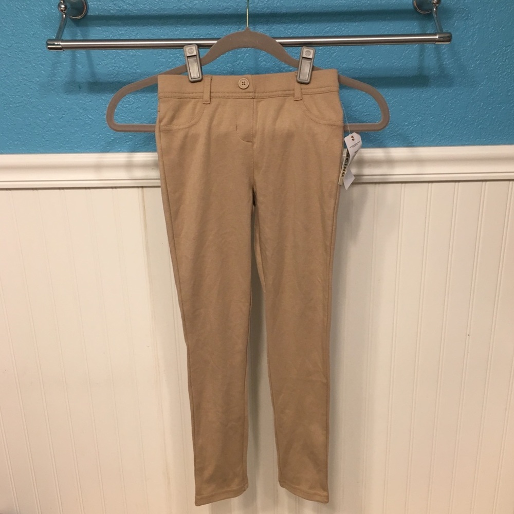 Docker’s girl’s khaki jeggings